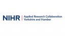 Logo for the NIHR with the words "Applied Research Collaboration Yorkshire and Humber"