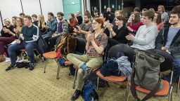 Johan Fretz audience