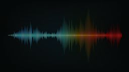 An image of a sound wave.
