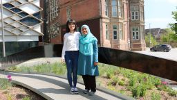 PGT students Rawaida Kamarudin and Weijiang Lin