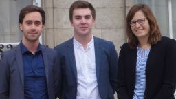 Students at the Luxembourg Embassy 