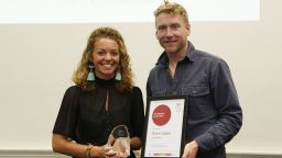 Rhianne Quigley wins the 2017 Rex Walford award