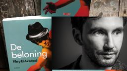 Fikry El Azzouzi  and cover of novel