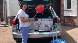 School of Dentistry donates toothpaste supplies