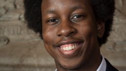 A smiling portrait of Anthony at the University of Sheffield