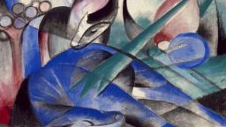 Painted abstract art