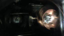 An image of raw tungsten-tantalum alloy