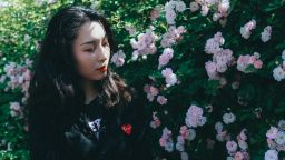 SEAS postgrad by flowers