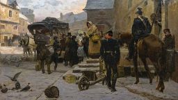 Painting late 19th France by Paul-Emile Boutigny