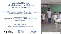 Research Seminar Series Flyer