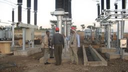 An electricity plant in Ethiopia