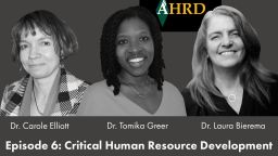 Dr Carole Elliott, Dr Tomika Greer, Dr Laura Bierema