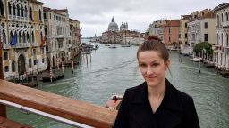 Katie Graham-Whitehouse in Venice