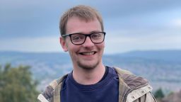 PhD student Sam Aldersley