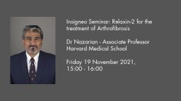 Insigneo Seminar graphic with Ara Nazarin talk detail