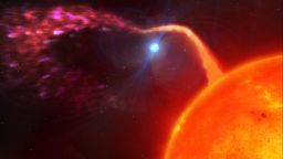 Artist's impression of the star