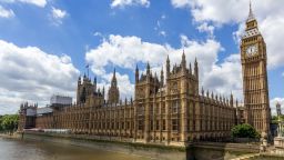 A photo showing the exterior of the house of commons, as well as Big Ben