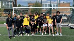 Members of the University of Sheffield Tennis Club