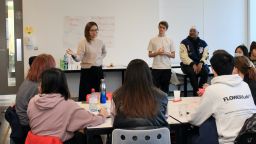 The workshop was led by postgraduate students Daniel Wynn-Mackenzie, Wendy Young and Teveil Walker