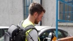 Archaeology student Jack Fox-Laverick