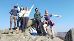 An image of chaplaincy walk at Owler Tor