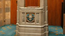 The University of Sheffield War Memorial in Firth Court.