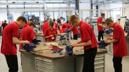 A photo of IDCMC manufacturing camp