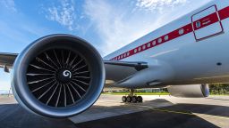 Airplane jet engine