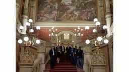 A photo of IDCMC event participants