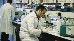 Lab scene