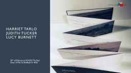 Centre for Poetry and Poetics, Sheffield, Presents: Harriet Tarlo, Judith Tucker and Lucy Burnett
