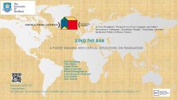 Xing the bar 