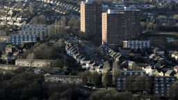 Council tower block in Sheffield