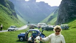 A view of Winnats Pass from olden times
