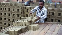 Construction worker India